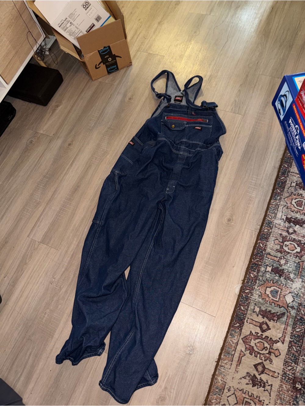 Dickies Dark Blue Jean overalls